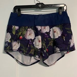 Oiselle Roga Floral, Blue, purple
